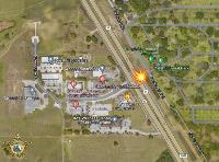 hit and run map US 98